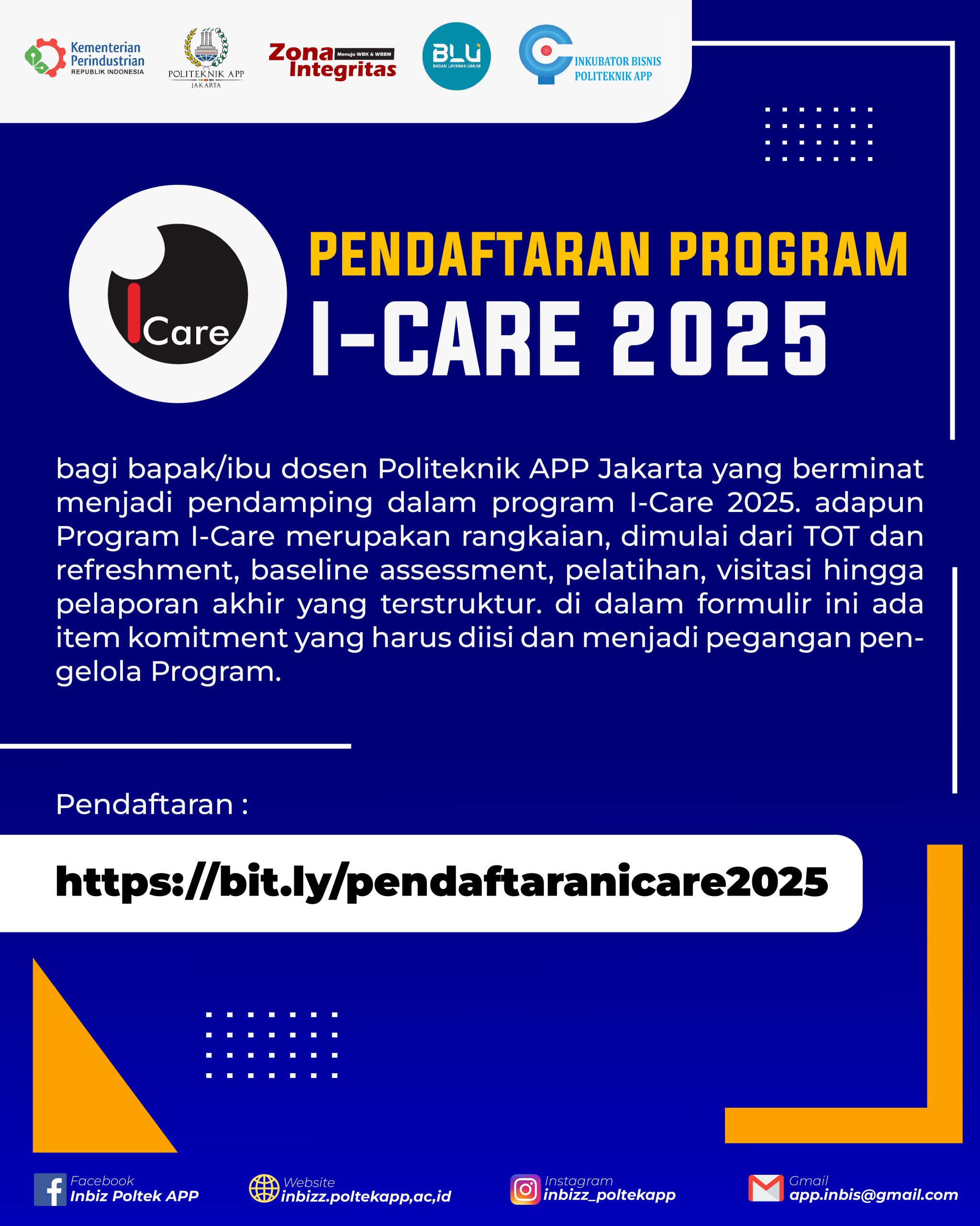 Pendaftaran Program i-care 2025